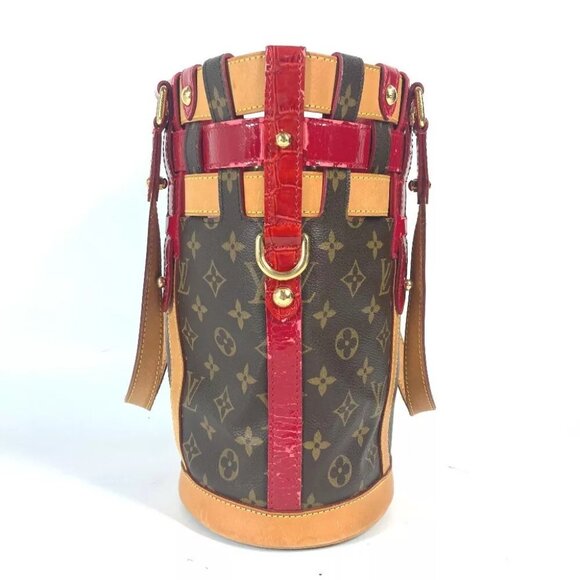 LOUIS VUITTON Monogram Ruby Neo bucket Shoulder Bag Bucket Tote Bag - Picture 3 of 16